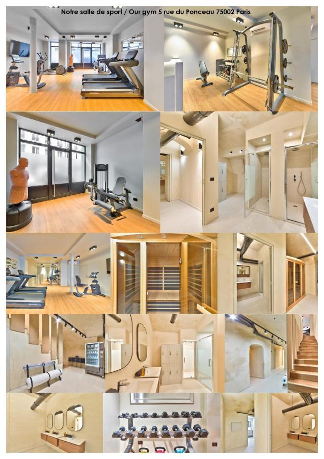 131 - Urban Brand New 110M2 Beautiful Flat In Montorgueil Appartement Parijs Buitenkant foto